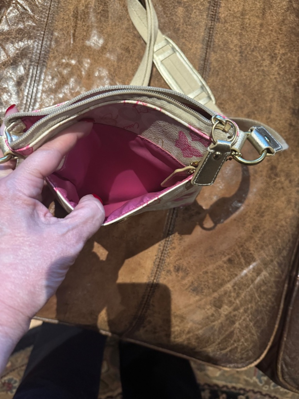 Coach Butterfly Crossbody - Picture 6 of 7